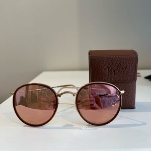 Pink Ray-Ban sunglasses